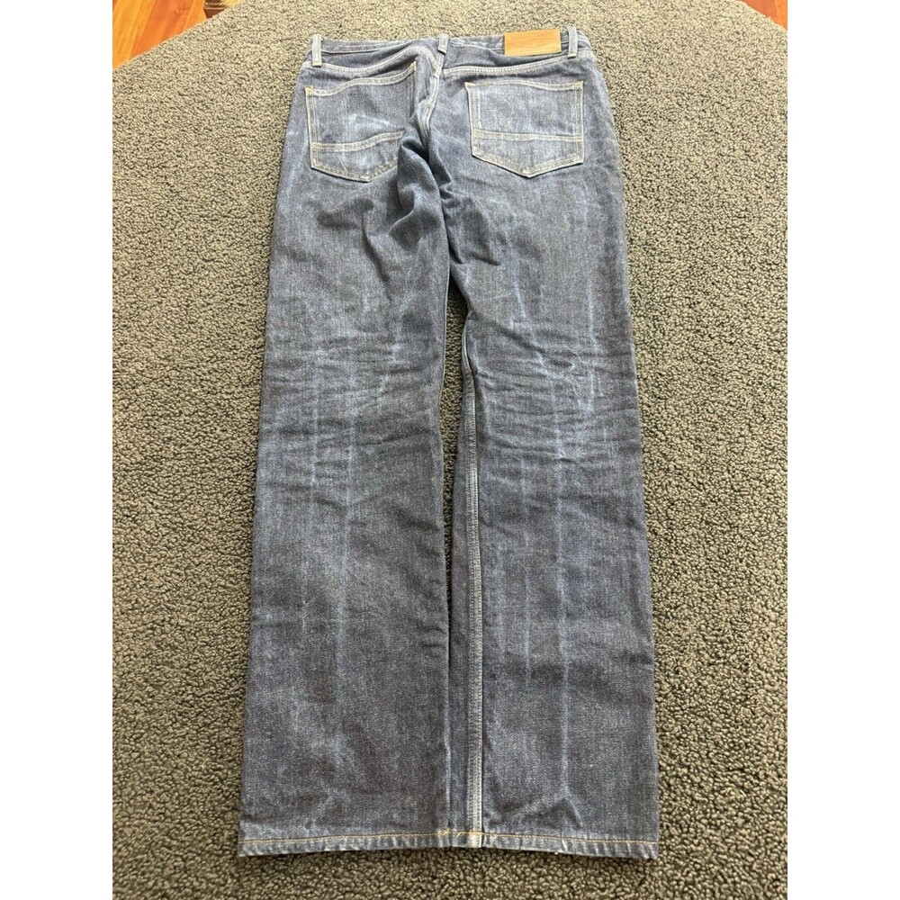 C.C. Filson flannel lined vintage jeans mens 31x33 blue denim made in USA - Picture 4 of 5